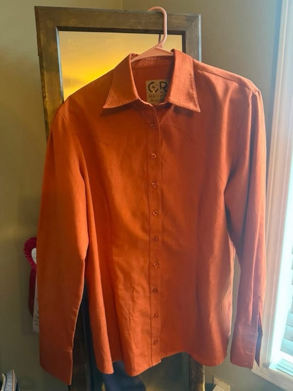 CR Ranchwear Rust Show Shirt